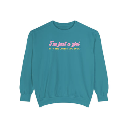 I'm Just A Girl Crewneck